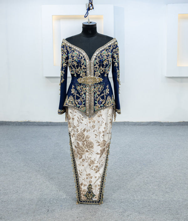 Bleu Roi Karakou avec Pantalon Brocard (2263)