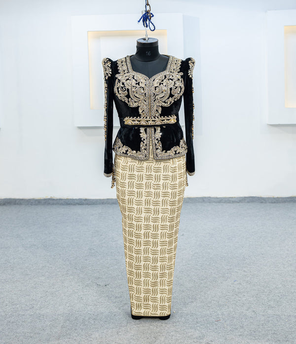 Noir Karakou avec Pantalon Brocard (2397)