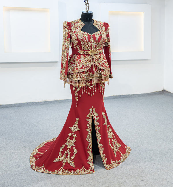Rouge Karakou plus Jupe (MRV_3192)