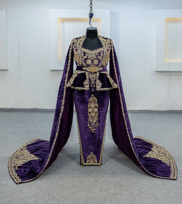 Violet Karakou avec Manches Longues (MRV_1067)