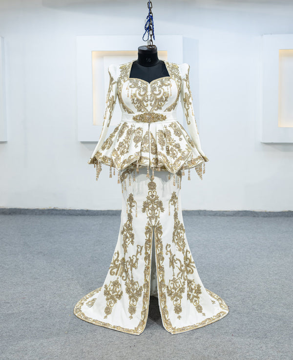 blanc karakou avec jupe