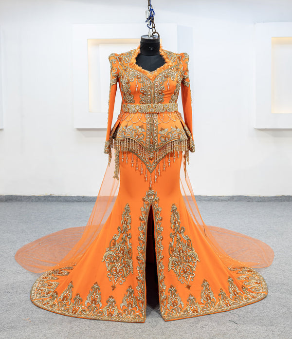 l'orange karakou avec jupe
