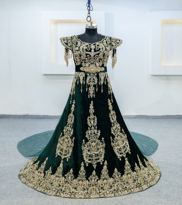 Vert Forgani Velour (2366)