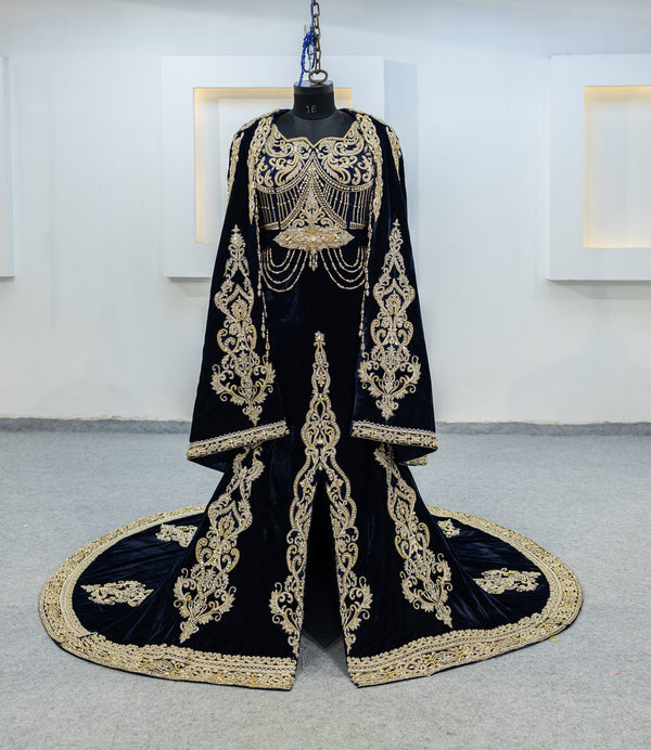 Bleu Nuit Forgani avec Cape (MRV_1041)