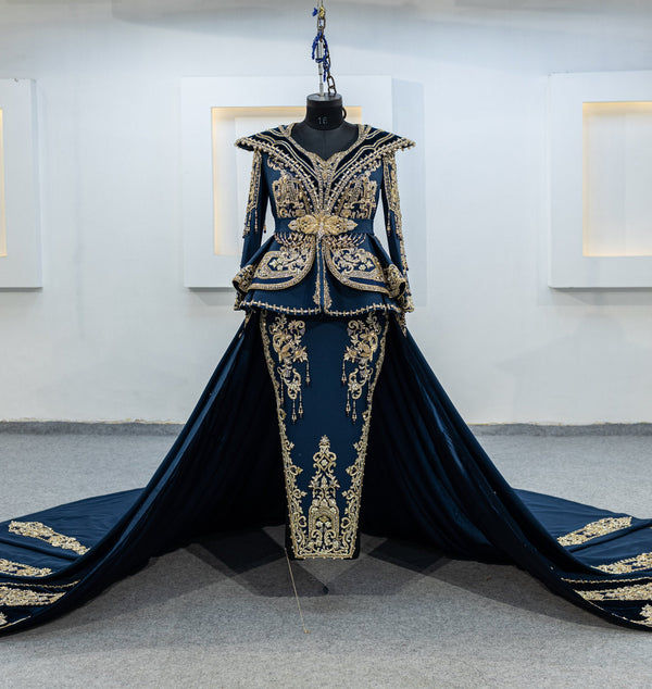 bleu nuit karakou plus surjupe