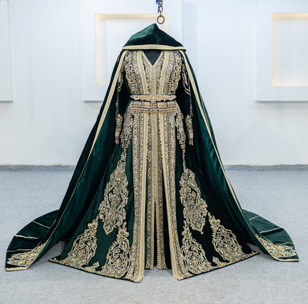 Vert Bouteille Takshita Plus Cape (2431)