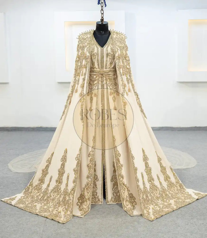 Beige Takshita Vois Pieces (MRV_1871)