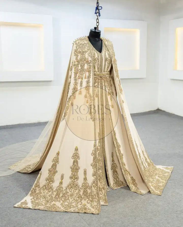 Beige Takshita Vois Pieces (MRV_1871)