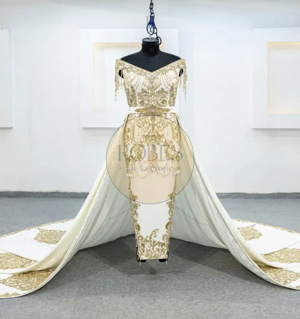 blanc badroune plus surjupe (MRV_1558)