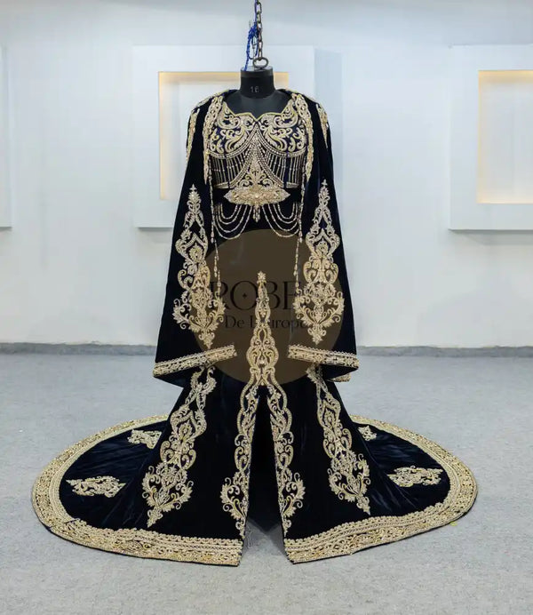 Bleu Nuit Forgani avec Cape (MRV_1041)