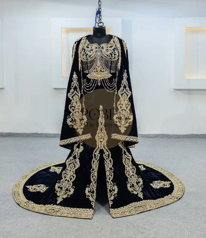 Bleu Nuit Forgani avec Cape (MRV_1041)