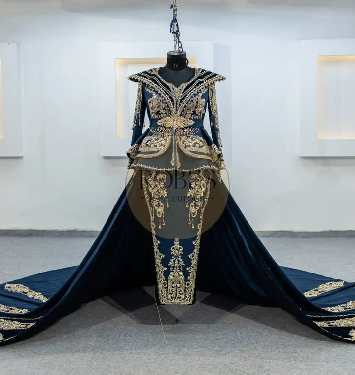 bleu nuit karakou plus surjupe