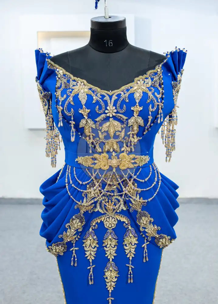 bleu roi badroune moderne (3221)