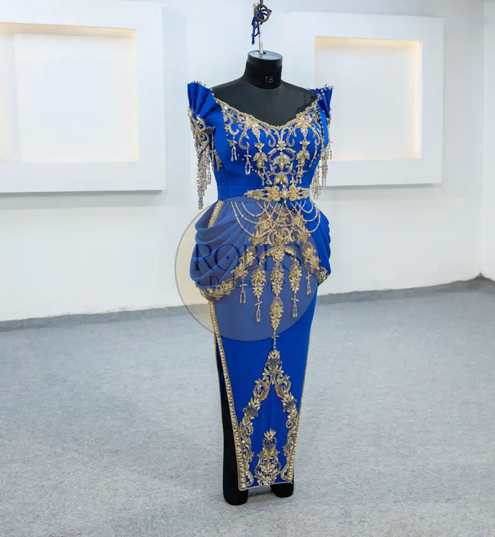 bleu roi badroune moderne (3221)