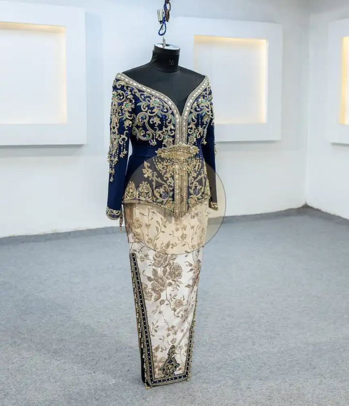 Bleu Roi Karakou avec Pantalon Brocard (2263)