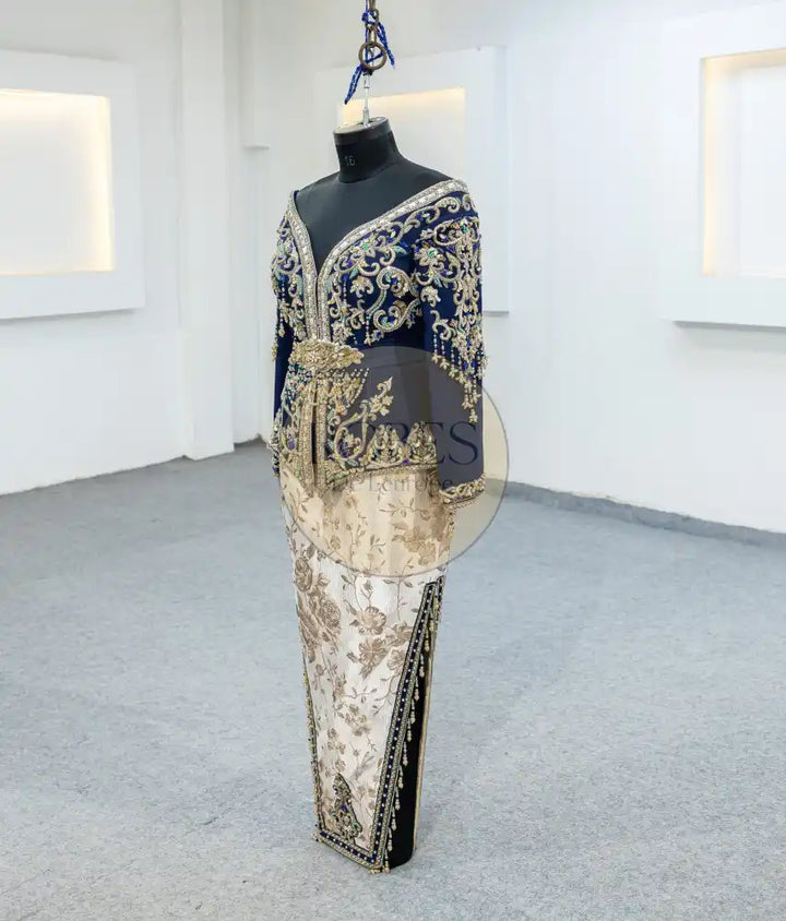 Bleu Roi Karakou avec Pantalon Brocard (2263)