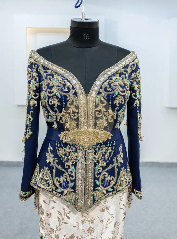 Bleu Roi Karakou avec Pantalon Brocard (2263)