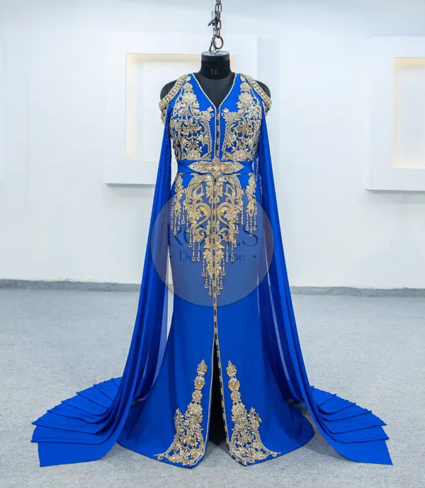 bleu roi robe invitee (3149)