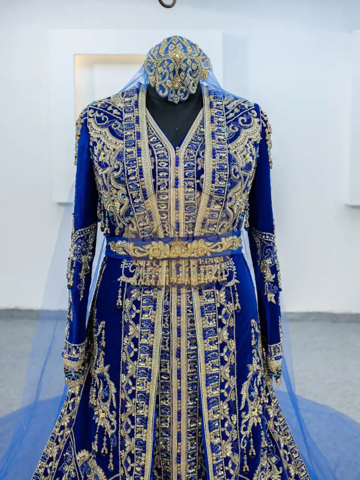 Bleu Roi Takshita Velour (MRV_3231)