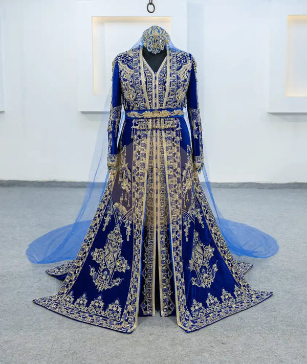 Bleu Roi Takshita Velour (MRV_3231)