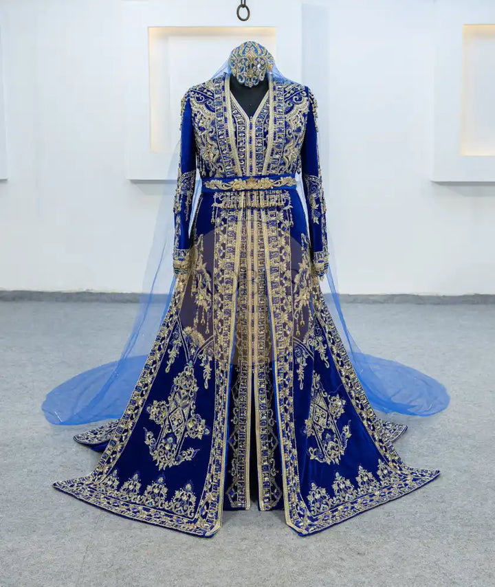 Bleu Roi Takshita Velour (MRV_3231)