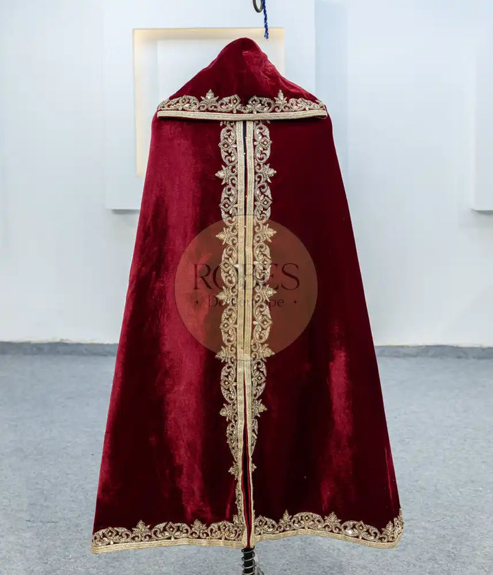Maroon Bordeaux Cape Homme Maroon