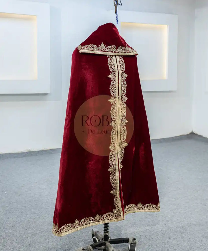 Maroon Bordeaux Cape Homme Maroon