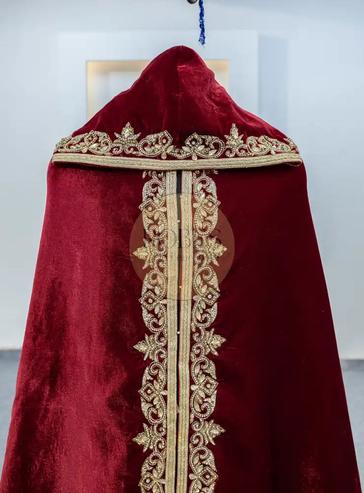 Maroon Bordeaux Cape Homme Maroon