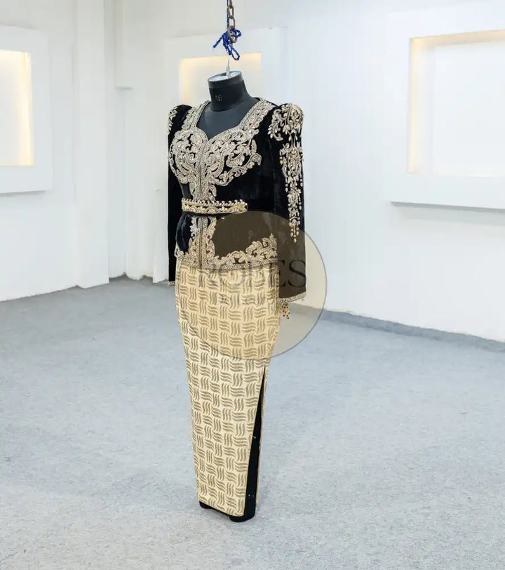 Noir Karakou avec Pantalon Brocard (2397)