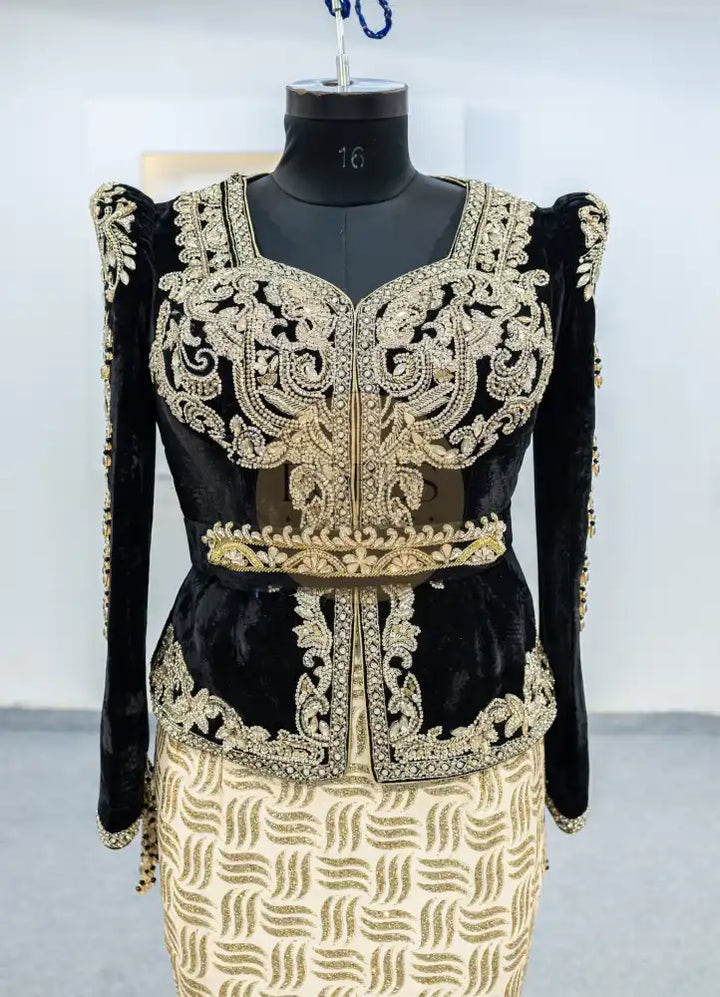 Noir Karakou avec Pantalon Brocard (2397)