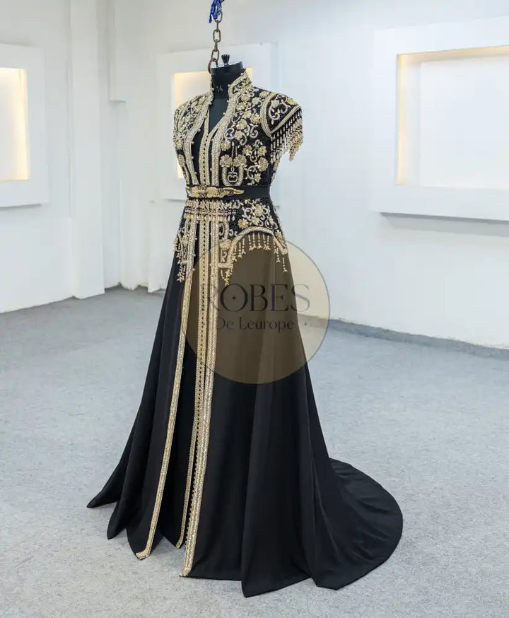 noir robe invitee (2451)