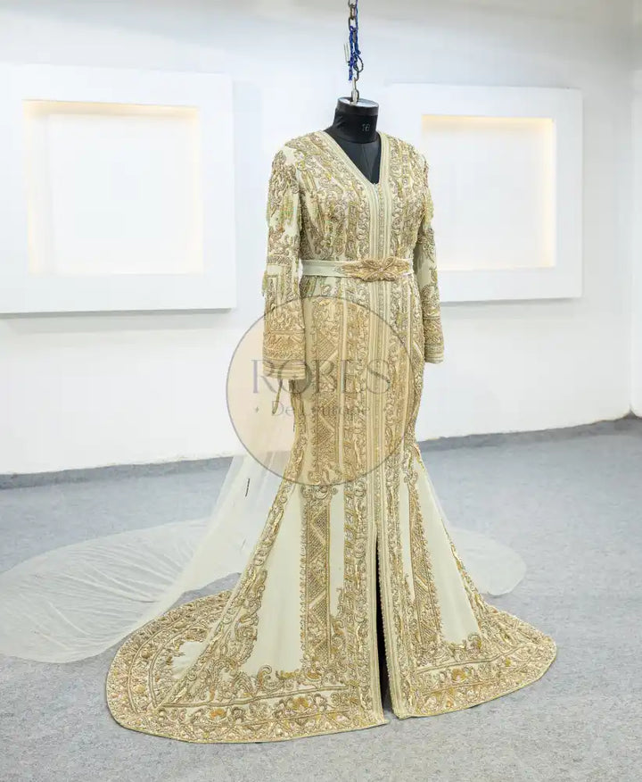 olive robe sirene (2062)