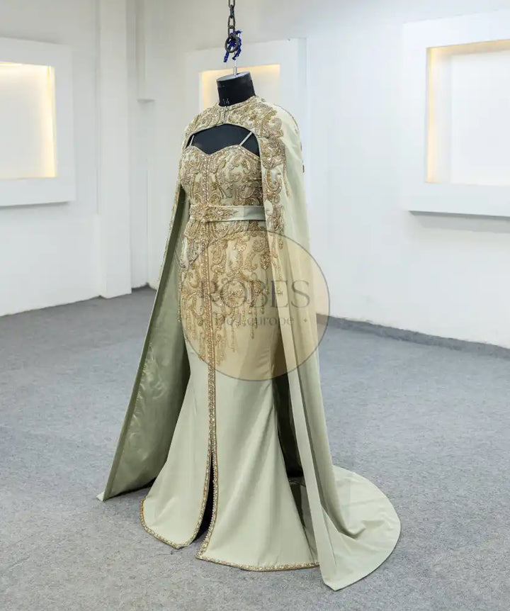 olive sirene avec cape (MRV_1125)