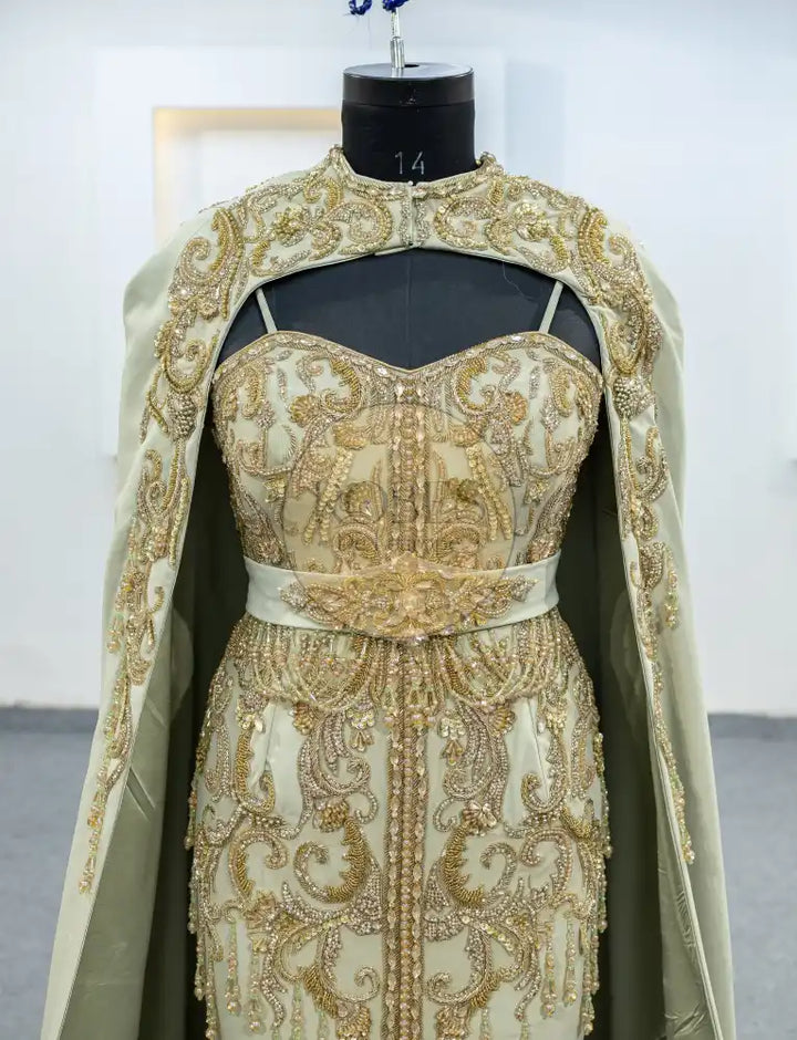 olive sirene avec cape (MRV_1125)