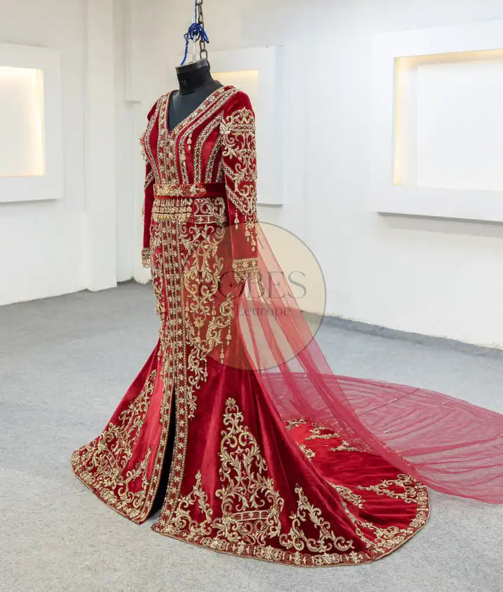 rouge robe sirene (2016)