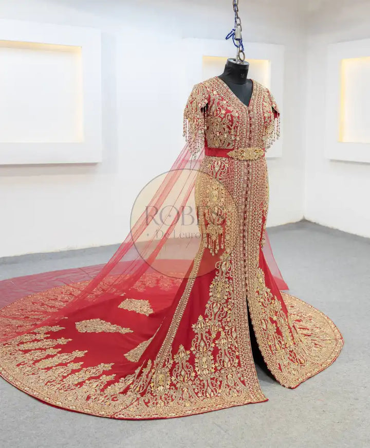 rouge robe sirene (MRV_1830)