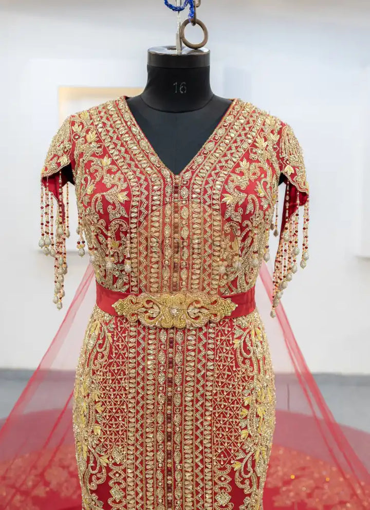 rouge robe sirene (MRV_1830)