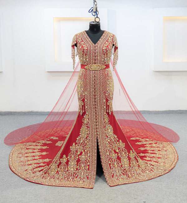 rouge robe sirene (MRV_1830)
