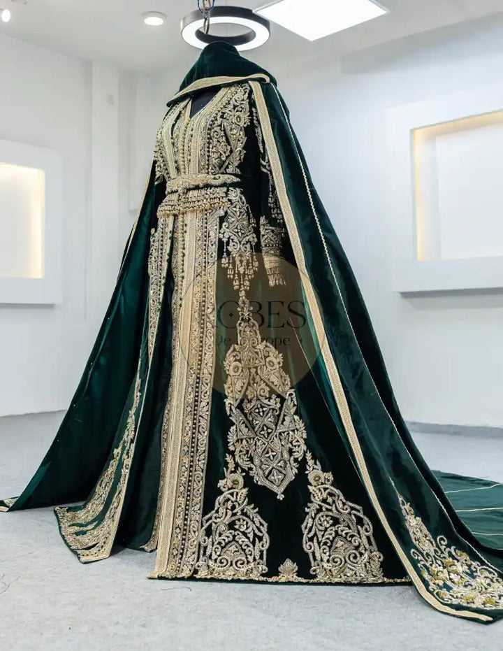 Vert Bouteille Takshita Plus Cape (2431)