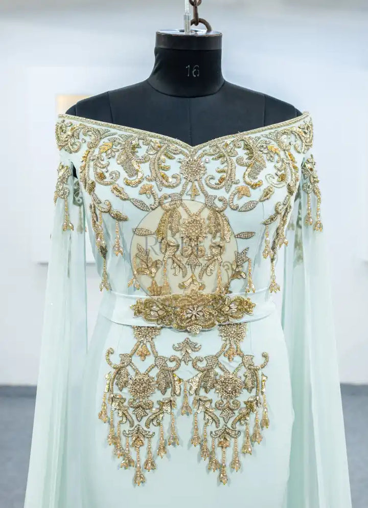 vert dear robe sirene (2124)