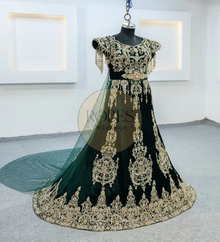 Vert Forgani Velour (2366)