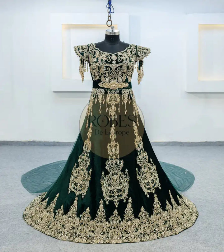 Vert Forgani Velour (2366)