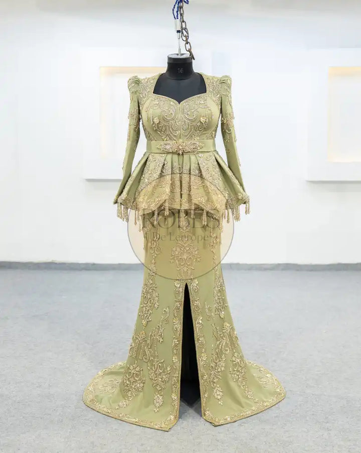 vert olive karakou