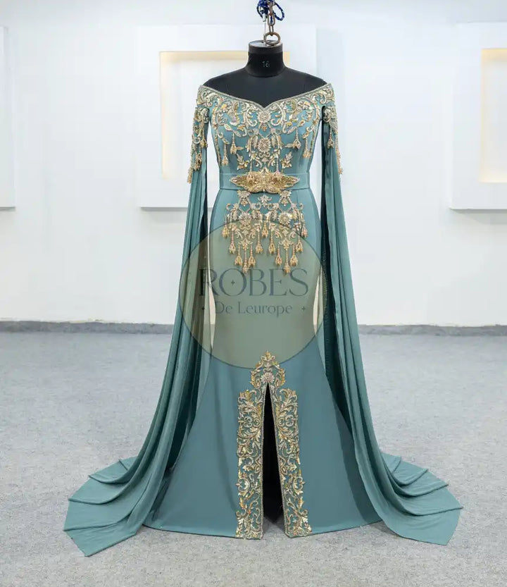 vert robe sirene (2170)