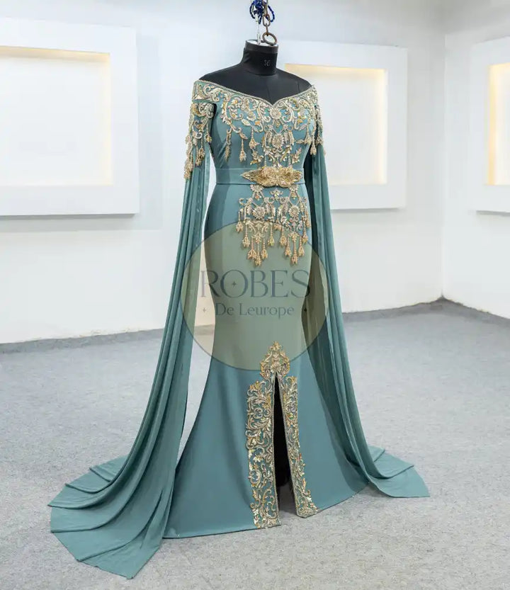 vert robe sirene (2170)