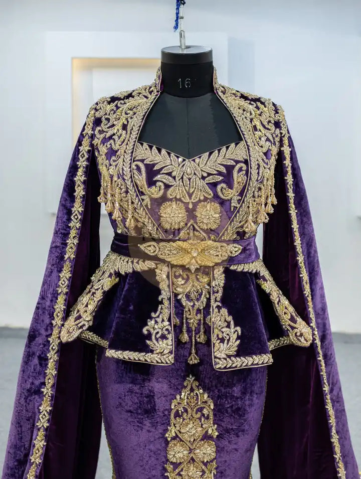 Violet Karakou avec Manches Longues (MRV_1067)