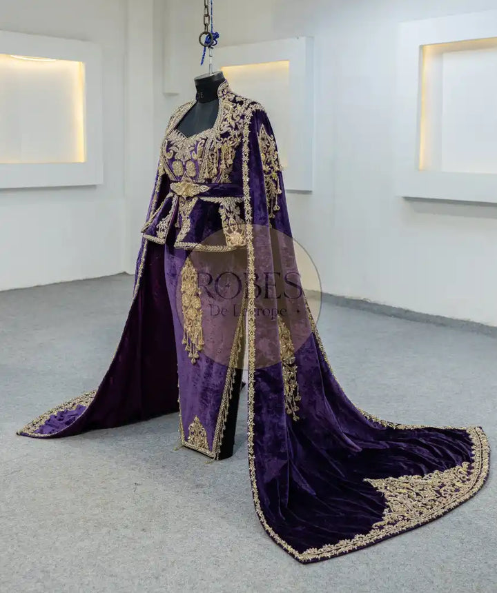 Violet Karakou avec Manches Longues (MRV_1067)