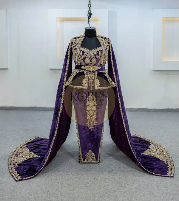 Violet Karakou avec Manches Longues (MRV_1067)