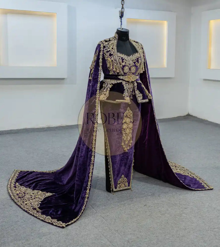 Violet Karakou avec Manches Longues (MRV_1067)